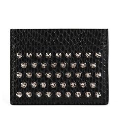 Tarjetero Kios Spike Christian Louboutin Negro Negro