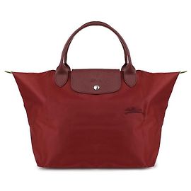 Longchamp Sac à main Le Pliage Green Rouge