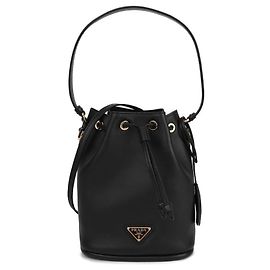 Prada Borsa a spalla mini da donna Nero