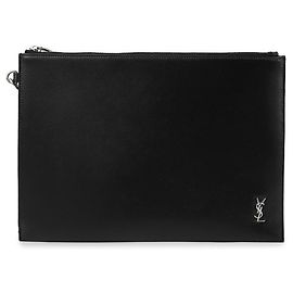 Saint Laurent Tiny Monogram Clutch Bag Black