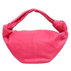 Bolsa Tote Jodie Bottega Veneta rosa de couro Rosa