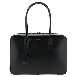 Saint Laurent SAC DE JOUR Sac en Buffle Noir