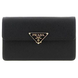 Prada Mini sac en cuir Saffiano Noir