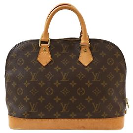 Louis Vuitton Alma PM Monogramm Tote Bag Braun