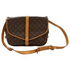 Louis Vuitton Borsa a Spalla Crossbody Sommier GM Monogram Twin Bag Marrone