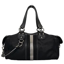 Bally Three Stripes Tote Bag Black