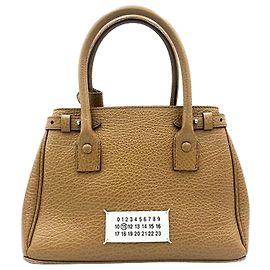 Maison Martin Margiela Maison Margiela Brown Drawstring Small Tote Bag Brown