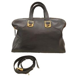Fendi Chamäleon Groß Schwarz Schwarz