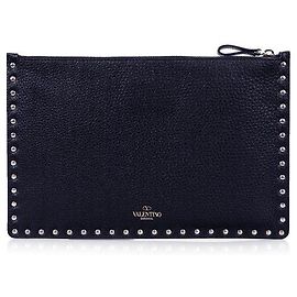 Valentino Clutch Medium Rockstud VSH NERO Nero