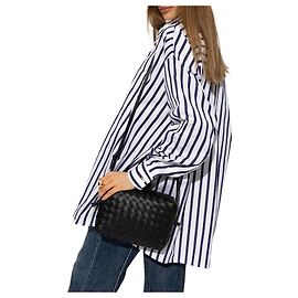 Bottega Veneta Small Loop Camera Bag Black