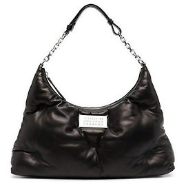 Maison Martin Margiela Borsa hobo media Glam Slam Nero