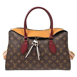 Louis Vuitton Monogramm-Canvas Tuileries Tote Bag Braun