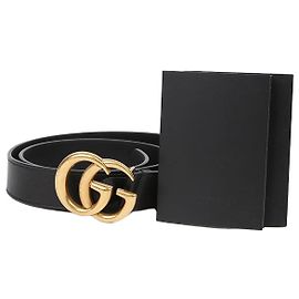 Gucci GG Marmont Gürtelgröße Schwarz