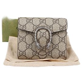 Gucci Dionysus Wallet Brown