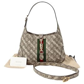 Gucci Borsa a spalla hobo Jackie Small Marrone