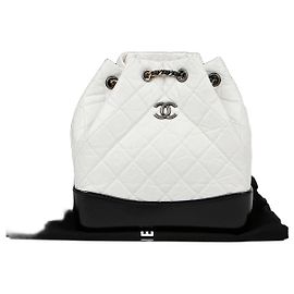 Chanel Gabrielle Small Backpack White