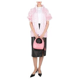 Prada Mini bolsa de couro nappa com acolchoamento macio Rosa