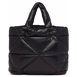 Prada Nappa Leather Tote Bag Black