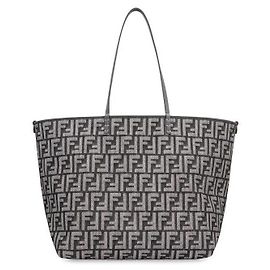 Fendi Gran Bolsa Shopper de Jacquard Azul