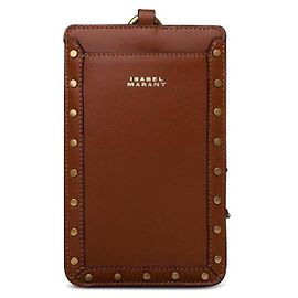 Isabel Marant Phone Holder Pouch Brown