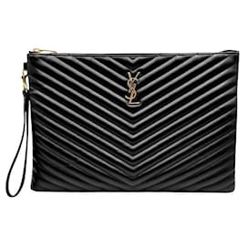 Saint Laurent Pochette Monogram Noir