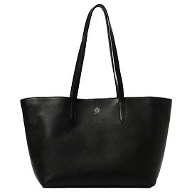 Bally Leder-Tote-Bag Schwarz