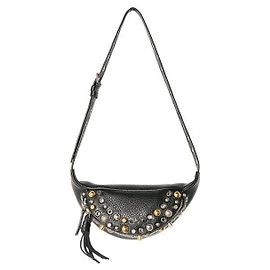 Valentino Sac banane en daim Noir