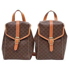 Céline Mochila doble Macadam Multicolor