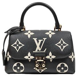 Louis Vuitton Sac à main Madeleinne en Monogram Empreinte Noir