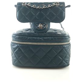 Chanel PVC Backpack Black