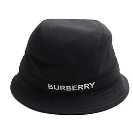 Burberry Black Bucket Hat Black
