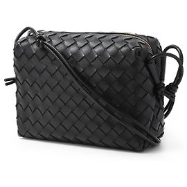 Bolsa de Câmera Small Loop da Bottega Veneta Preto