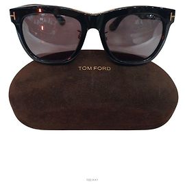 Tom Ford Gafas de sol unisex negras Negro