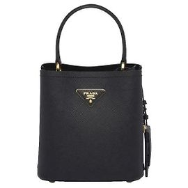 Prada Mini sac en cuir Saffiano OOD Noir