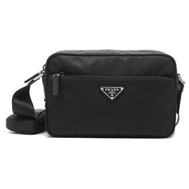 Prada Borsa a Spalla in Re-Nylon Nero
