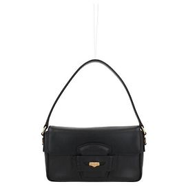 Miu Miu Bolsa de couro Penny ACRM Preto