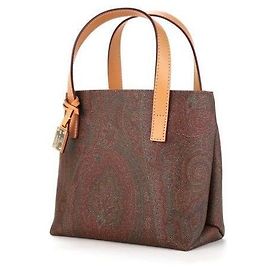 Etro Sac cabas Paisley Marron