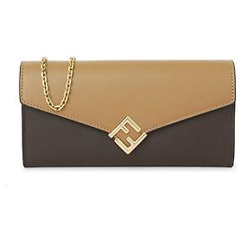 Fendi Women’s Chain Long Wallet Black