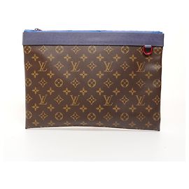 Bolso Clutch Apollo Monogram Pacific Louis Vuitton M63048 Castaño