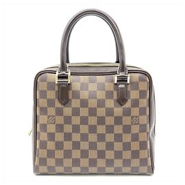 Bolsa Louis Vuitton Brera em Damier Ebene Marrom Damier ebene