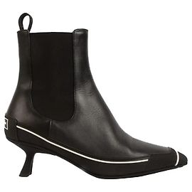 Bottines Dior D-Motion en cuir noir Noir