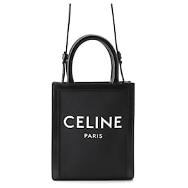 Céline Celine Vertical Cabas Mini Handtasche Schwarz