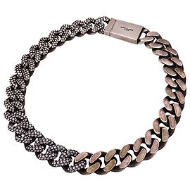 Yves Saint Laurent Silber Choker-Halskette Silber