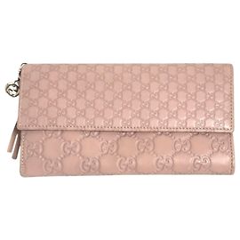 Gucci Pink Bi-Fold Wallet Pink