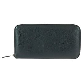 Hermès Hermes Azap Long Wallet Black Black