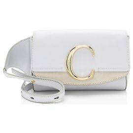 Chloé Borsa C in Pelle di Vitello Chloe Blu