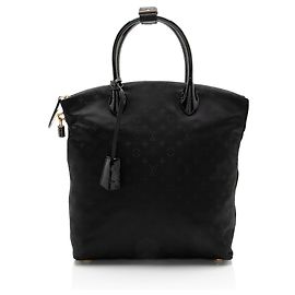 Sac à main Lockit MM Vertical Desire en nylon Louis Vuitton Noir