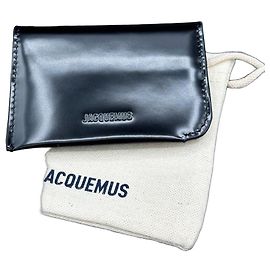 Cartera Jacquemus de charol negro Negro