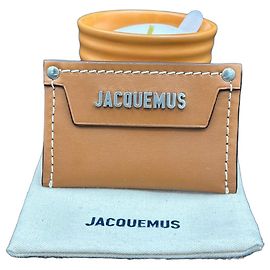 Jacquemus Le Porte Cartes Brown Leather Cardholder Brown
