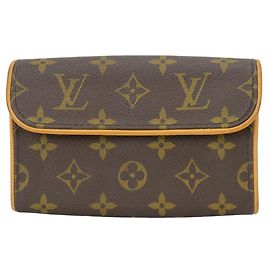 Bolsa de cintura Pochette Florentine Louis Vuitton Marrom